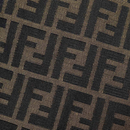 Fendi Skirt Size 38 Zucca Pattern FF Logo Total Mini Tight Made In Italy