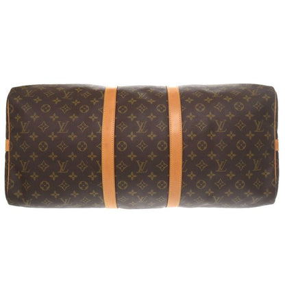 Louis Vuitton Keepall Bandoliere 55 Monogram M41414 Boston Bag LV 0400 Louis