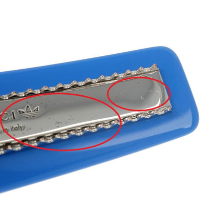 Gucci Adidas Collaboration Hair Clip Blue - Silver Color - Star