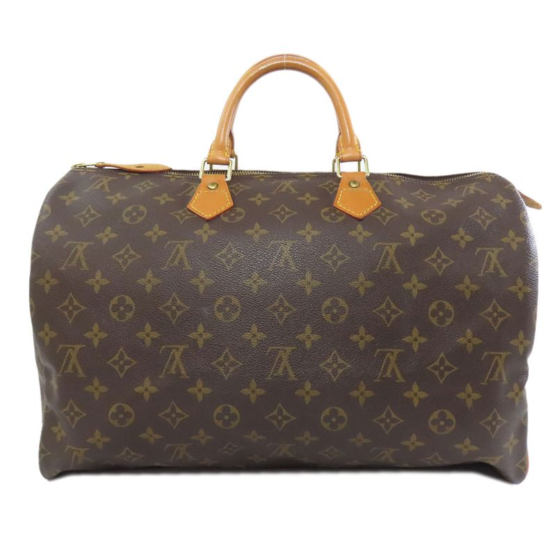 Louis Vuitton M41522 Speedy 40 Boston Bag Monogram Canvas Women