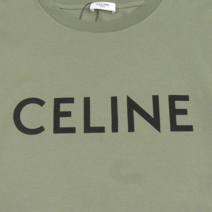 Celine 2x681671q Cotton Logo Print Short Sleeve Short Sleeve Loose T-shirt