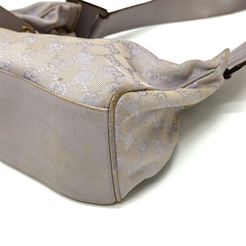 Gucci Shoulder Bag GG Canvas 92699 GG Canvas Purple