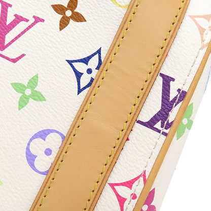 Louis Vuitton Handbag Priscilla Monogram Multicolor Bronze Gold Hardware White