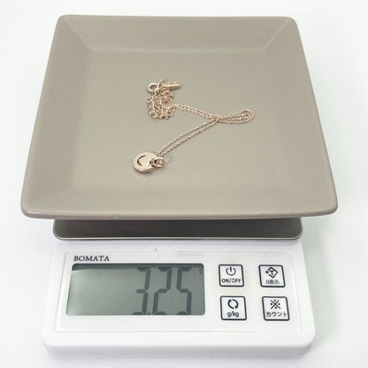 Celine Horseshoe Stone Necklace 25-1372s