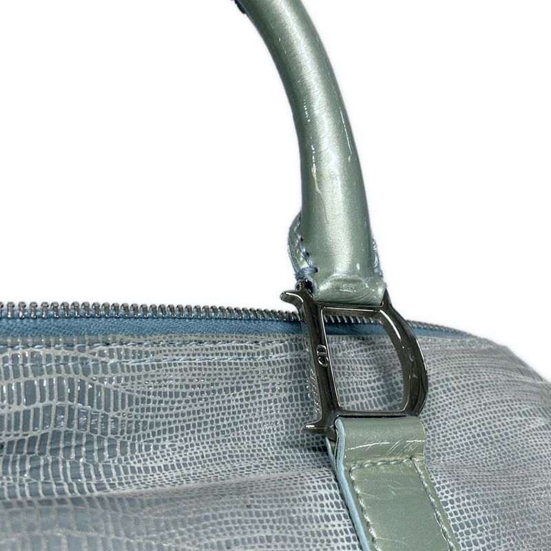 Dior/christian Dior Handbag - Light Blue Leather