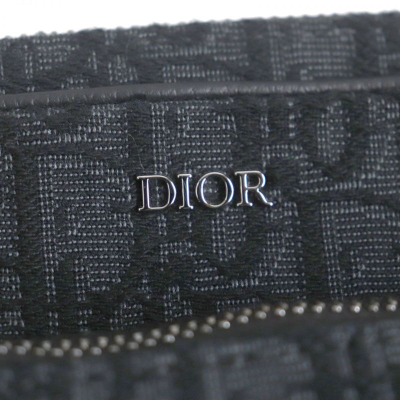 DIOR Om 1adpo276yky_h03e Oblique Jacquard Saddle Three-in-one Pouch 3-in-1 Bag