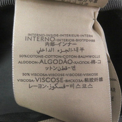 Gucci 627115 Off The Grid GG Logo Leather Piping Bucket Hat Gray S/57cm