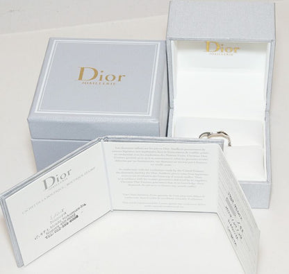 Dior Ring 18K White Gold Bois De Rose Ring Jbdr95002