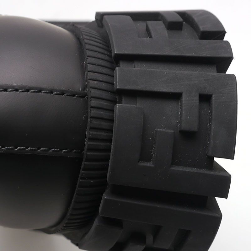 Fendi Force Lace-up Ankle Boots 7l1451 7 Black