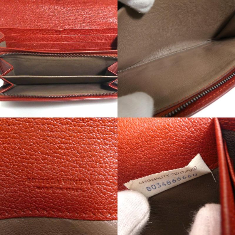 Bottega Veneta Long Wallet In Intrecciato
