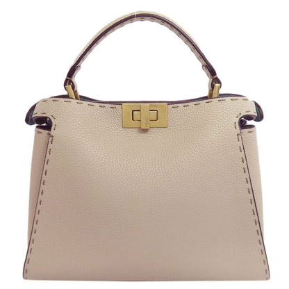 Fendi Peekaboo Mini Selleria 2WAY Handbag Calf Women