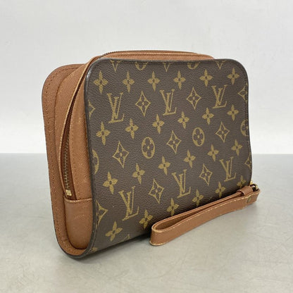 Louis Vuitton Clutch Bag Monogram Orsay M51790 Brown Men's