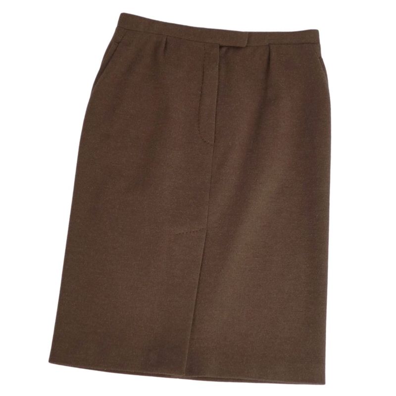 Hermes Skirt Wool Bottoms Women's Made In Italy