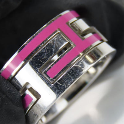 Hermes RING - RING MOVE ASH 51 Silver 925 Approx 7.2g Silver Pink Accessory