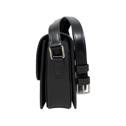 Celine Shoulder Bag Teen Triomphe Bag 188423bf4.38si Shiny Calfskin Black