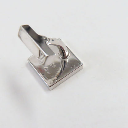 Louis Vuitton Bouton De Manchettes Ag925 Damier Cufflinks Button