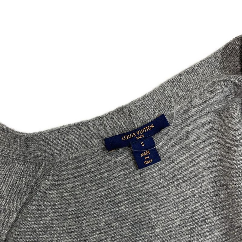 Louis Vuitton Cardigan Size S Men's - Rw212w FO2 Flkc08 Light Gray Long Sleeves