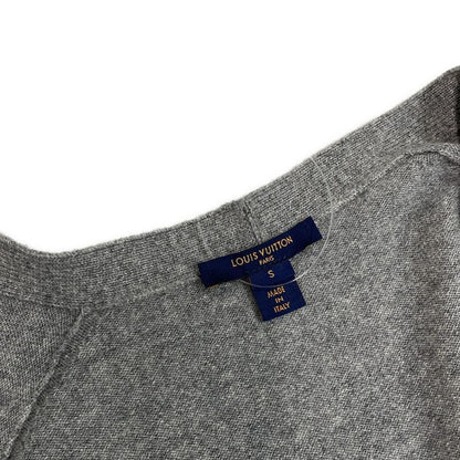 Louis Vuitton Cardigan Size S Men's - Rw212w FO2 Flkc08 Light Gray Long Sleeves