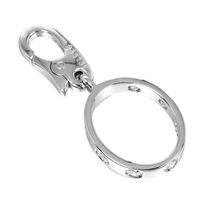 Cartier Love Charm 18kwhite Gold X 7P Diamond Ladies 2.22g Pendant Top