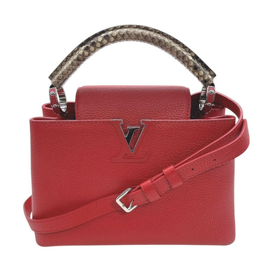 1818 Louis Vuitton N92039 Capucines BB Handbag Shoulder Bag Taurillon Leather