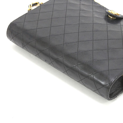 Chanel Shoulder Bag Matelasse Chain Shoulder Scratch Yes Black