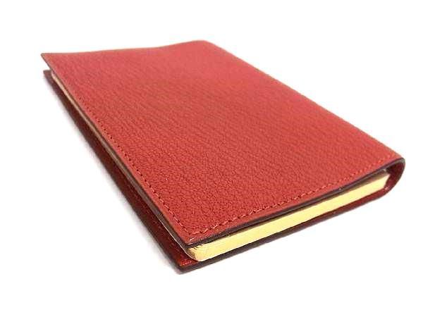 Hermes Agenda PM Chevre Silver Hardware Notebook Cabas Schedule