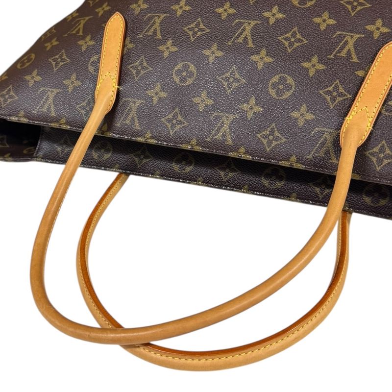 Louis Vuitton Raspail MM Monogram Tote Bag Monogram Canvas M40607 Brown Women