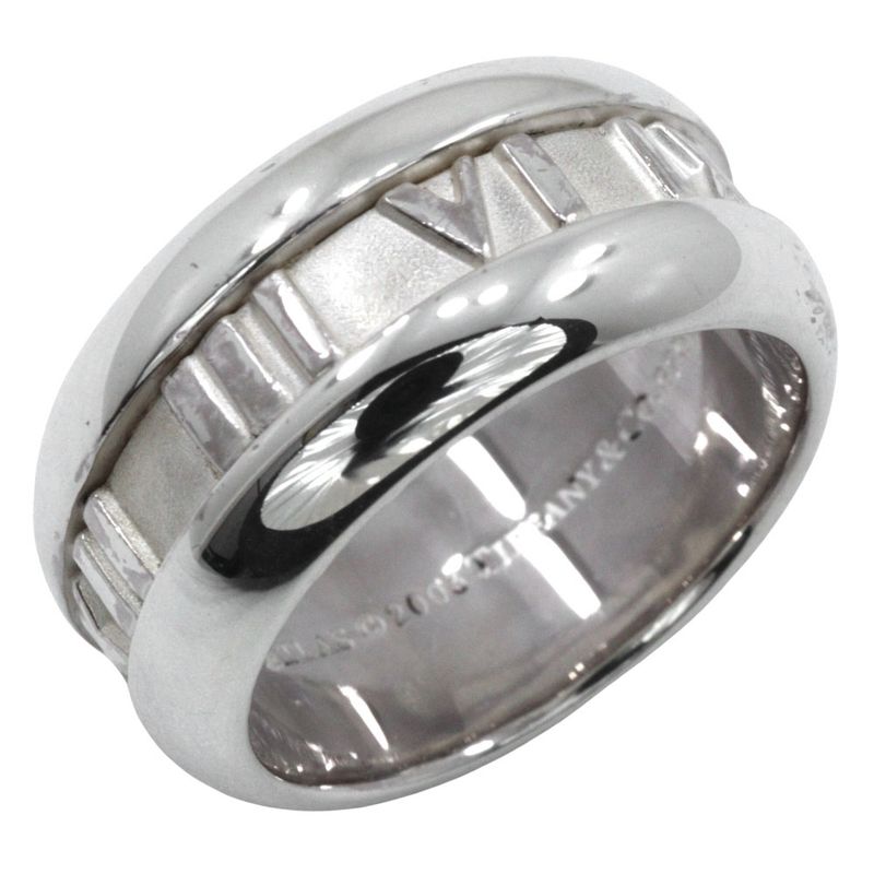 [tiffany & Co] Tiffany & Co Atlas Silver 925 Size 11.5 Ladies 8.8g Ring