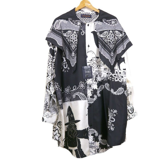 Louis Vuitton Long Scarf Overshirt Size S Long Sleeves Monotone