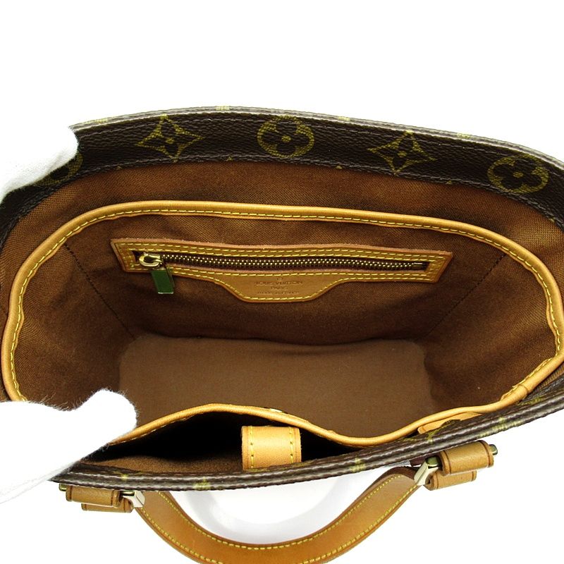 Louis Vuitton Vavin PM M51172 Monogram Ladies Handbag Brown Excellent Condition