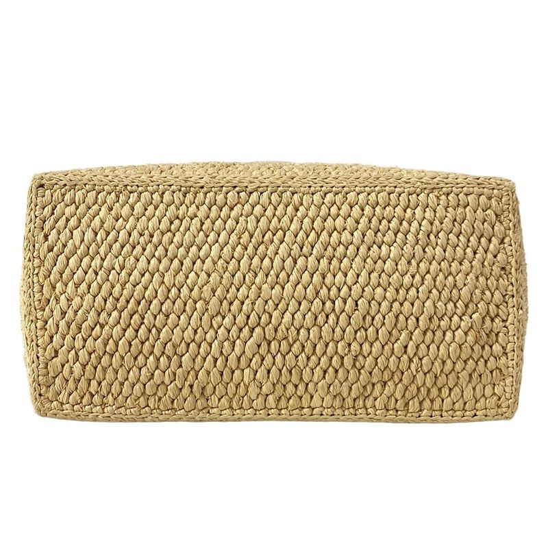 Celine Tote Bag Small Cabas Tais Beige And White Bag