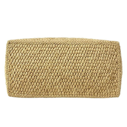 Celine Tote Bag Small Cabas Tais Beige And White Bag