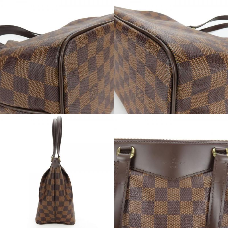 Louis Vuitton Tote Bag Westonminster PM N41102 Damier Leather Brown Daily Use