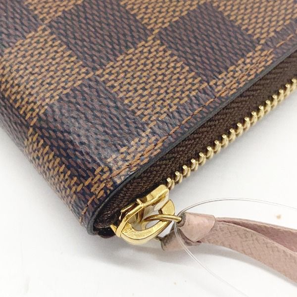 Louis Vuitton N41626 Damier Portefeuille Cles Mans Round Zipper Long Wallet
