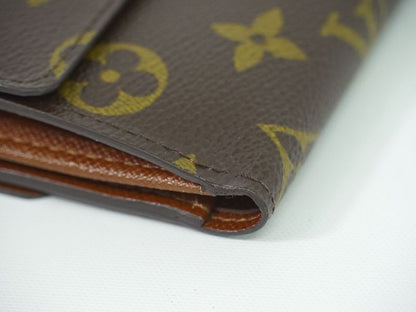 Authentic Louis Vuitton LV Porte Monebier Carte Cles Di Monogram Fold Wallet