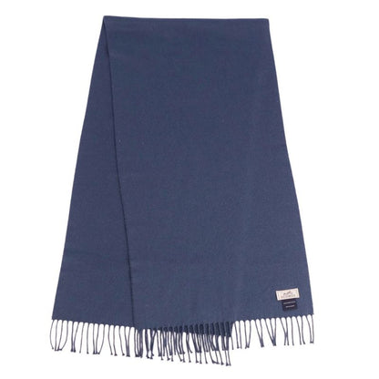 Hermes Scarf Shawl 100% Cashmere Fringe Lo