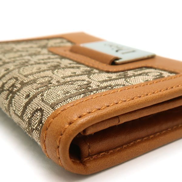 Christian Dior Street Chic Card Case Business Card Holder 0056 Trotter Canvas