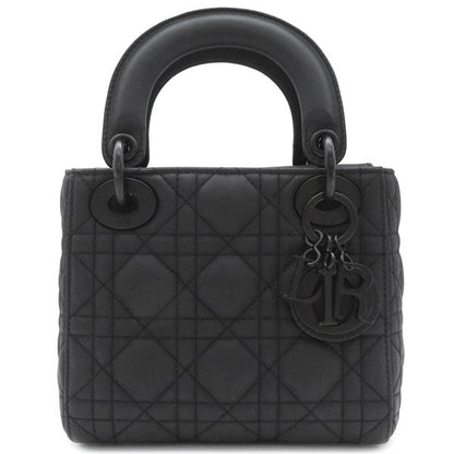 Christian Dior 2way Bag Lady Dior Mini Ultra Matte Calf Black Matte Black