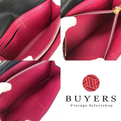 Louis Vuitton Long Wallet Portefeuille Capucines Louis Vuitton M61248 Black