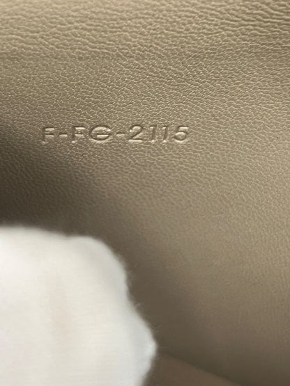 Celine Long Wallet Fold Wallet Blue Leather 01bs074