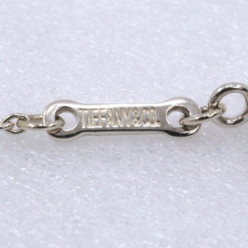 Tiffany & Co Open Heart Elsa Peretti 925 Silver Ladies 2.7g Necklace