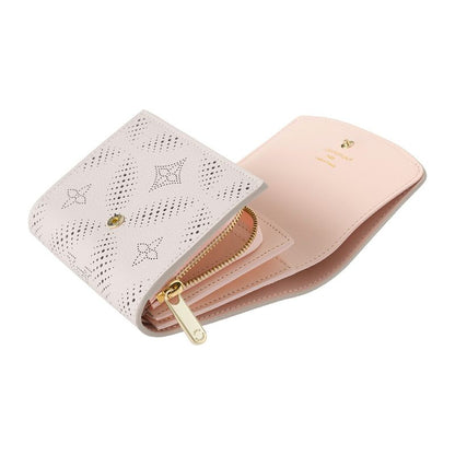 Louis Vuitton Portefeuille Iris Compact Bloom Gray/pink