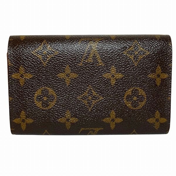 Louis Vuitton Monogram Portefeuille Tresor M61736 Bifold Wallet Unisex