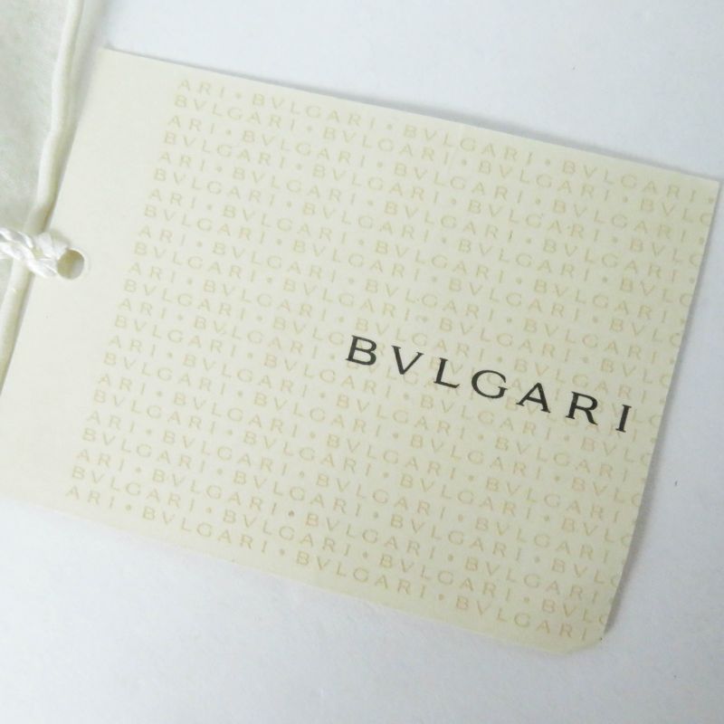 bvlgari 100% Silk Scarf Light Beige Brown Red Women