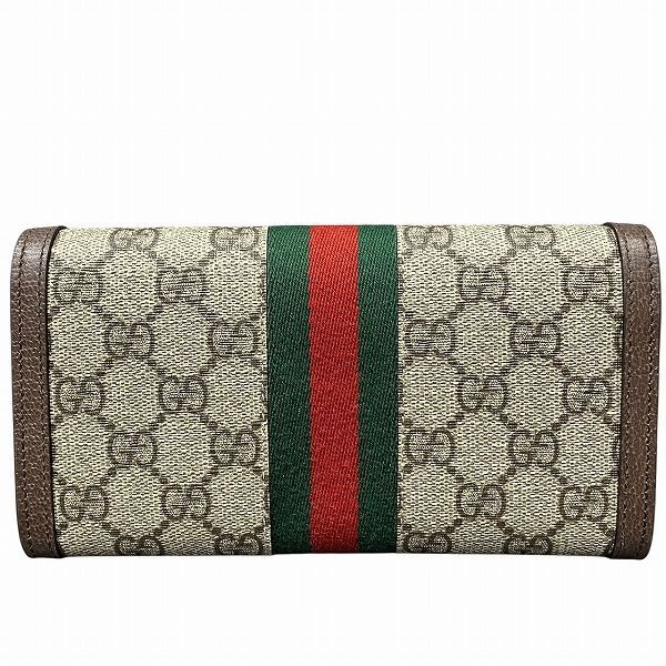 Gucci Sherry Line Ophidia GG Continental 523153 Long Wallet Bifold Wallet Women