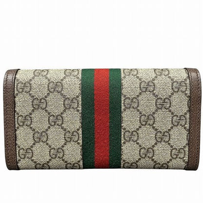 Gucci Sherry Line Ophidia GG Continental 523153 Long Wallet Bifold Wallet Women