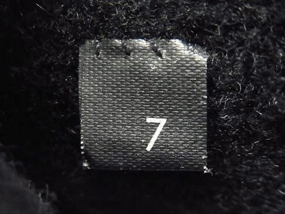 Gucci Leather Gloves Winter Gear Size 7 Women's Black Type Fm0214