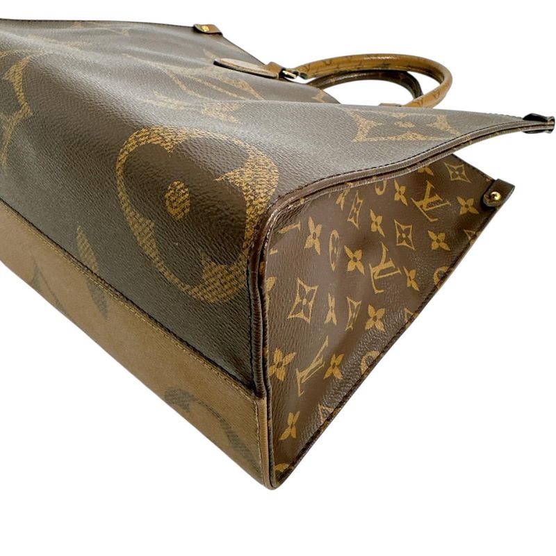 Louis Vuitton M45321 Monogram - Giant Reverse Handbag On-the-go MM Tote Bag