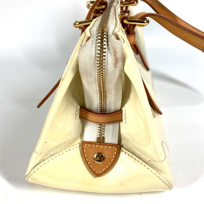 Louis Vuitton Handbag Rosewood Avenue M93508 Monogram Vernis Canvas Pe Lou White