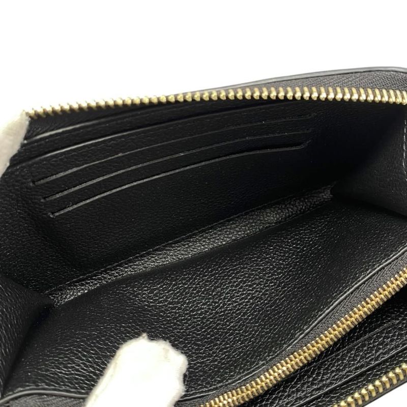 Louis Vuitton Coin Case Margot Wallet M12425 Monogram Empreinte Noir Black